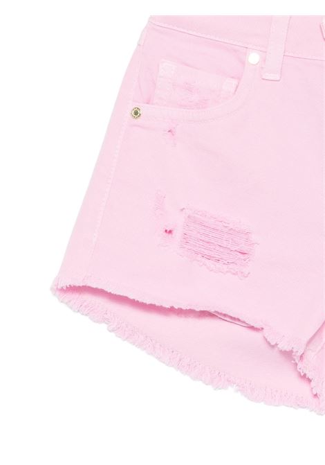 Shorts sfrangiato Lù-Lù BY MISS GRANT | LL4125ROSA